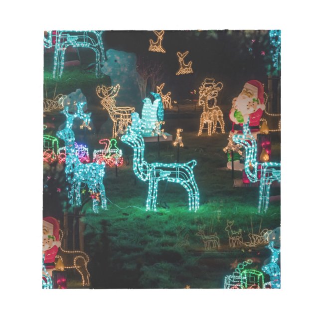 christmas lights notepad (Front)