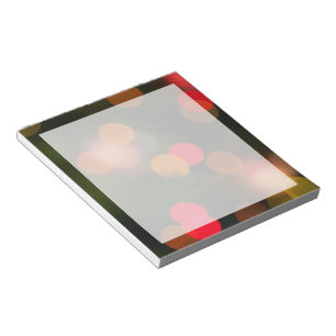 Christmas Lights Notepad