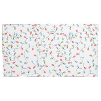 Christmas Lights Pillowcase