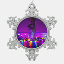 Christmas Lights & Pointe Shoes Ornament