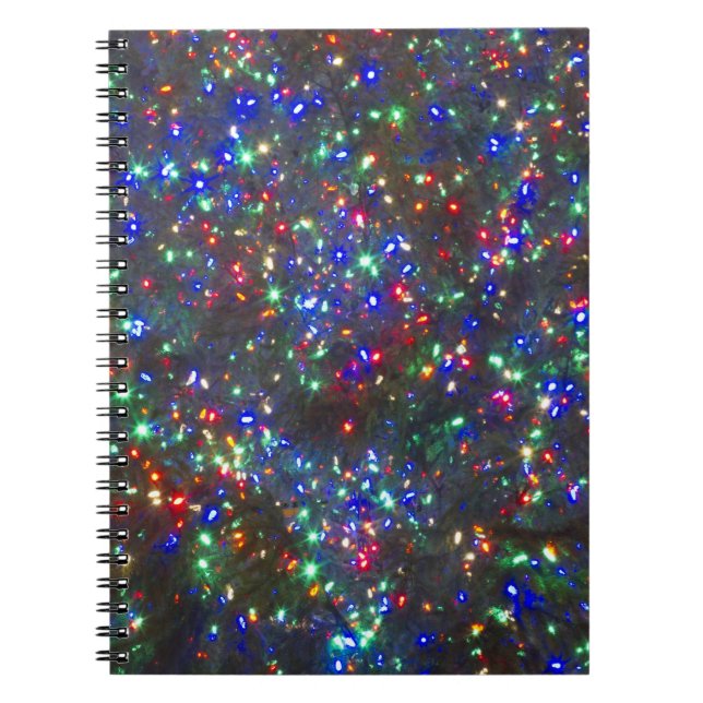 Christmas lights, Portland, Oregon Notebook (Front)