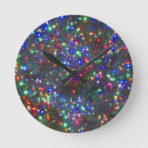 Christmas lights, Portland, Oregon Round Clock