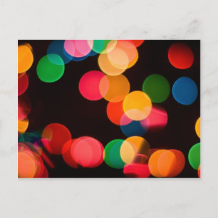Christmas Lights Postcard