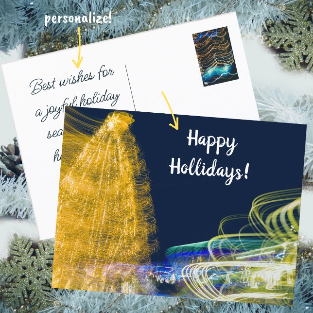 Christmas lights postcard (Creator Uploaded)