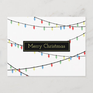 Christmas Lights Postcard
