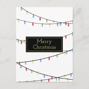 Christmas Lights Postcard
