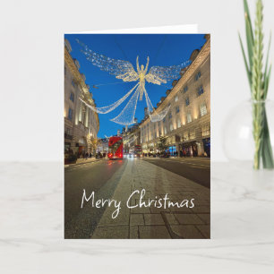 Christmas Lights, Regent Street, London Card