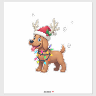 Christmas Lights Soft Coated Wheaten Terrier Dog T