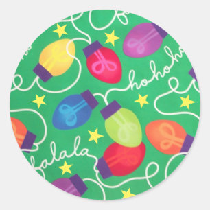 Christmas Lights Sticker