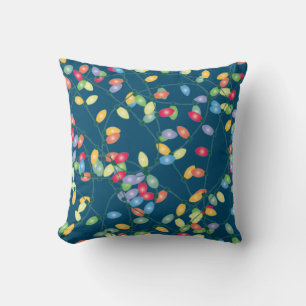 Christmas Lights Tangle Cushion