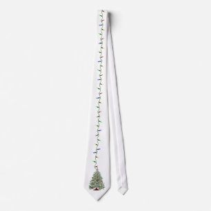 Christmas Lights Tie