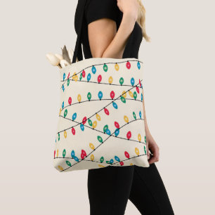 Christmas Lights Tote Bag