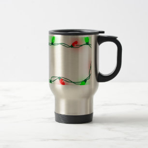 Christmas Lights Travel Mug