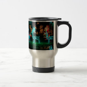 christmas lights travel mug