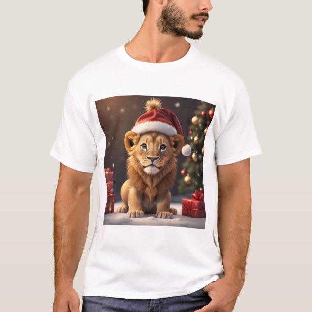 Christmas Lion T-Shirt (Front)