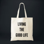 Christmas living the good life hanukkah tote bag<br><div class="desc">Christmas living the good life hanukkah tote</div>
