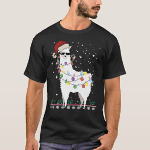 Christmas Llama - Alpaca Christmas Tree Classic T- T-Shirt