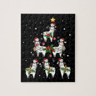 Christmas Llama Jigsaw Puzzle