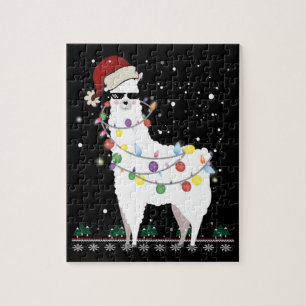 Christmas Llama Jigsaw Puzzle