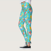 White Llama Leggings Zazzle