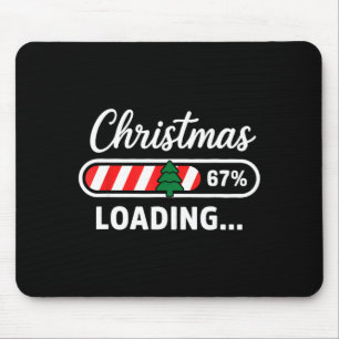 Christmas Loading 67% Funny 6 7 Meme Xmas Gen Alph Mouse Mat
