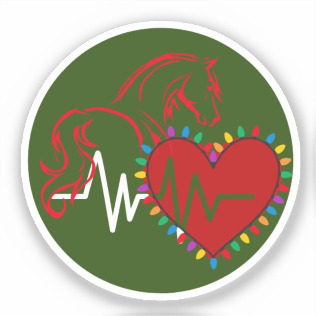 Christmas Logo Sticker (Front)