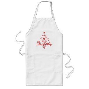 Christmas long apron
