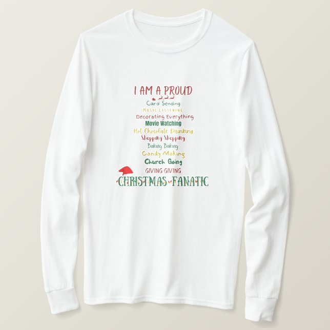 Christmas Long Sleeve T-Shirt (Design Front)