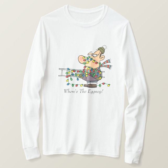 Christmas Long Sleeve T-Shirt (Design Front)