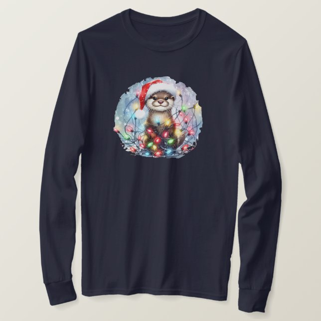 Christmas Long Sleeve T-Shirt (Design Front)