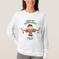 Christmas Longhorn Steer