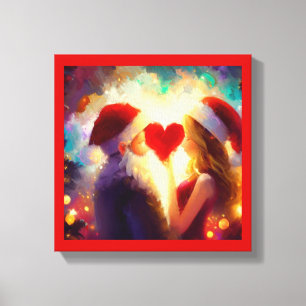 Christmas Love 1 Canvas Print