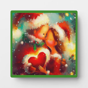 Christmas Love 3 Plaque