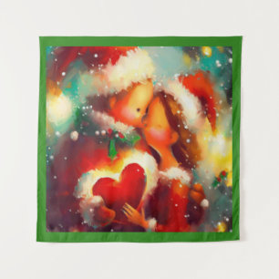 Christmas Love 3 Tapestry