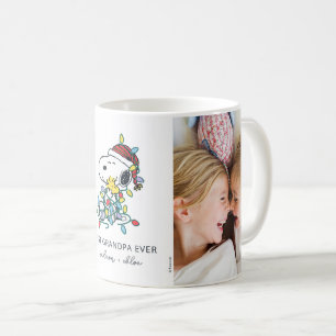 Christmas Love and Lights - Best Grandpa Photo Coffee Mug