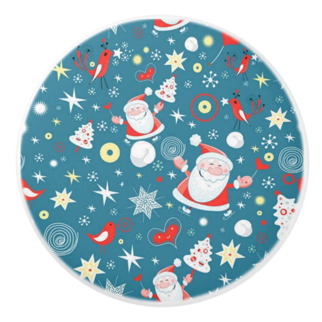 Christmas Love Ceramic Knob (Front)