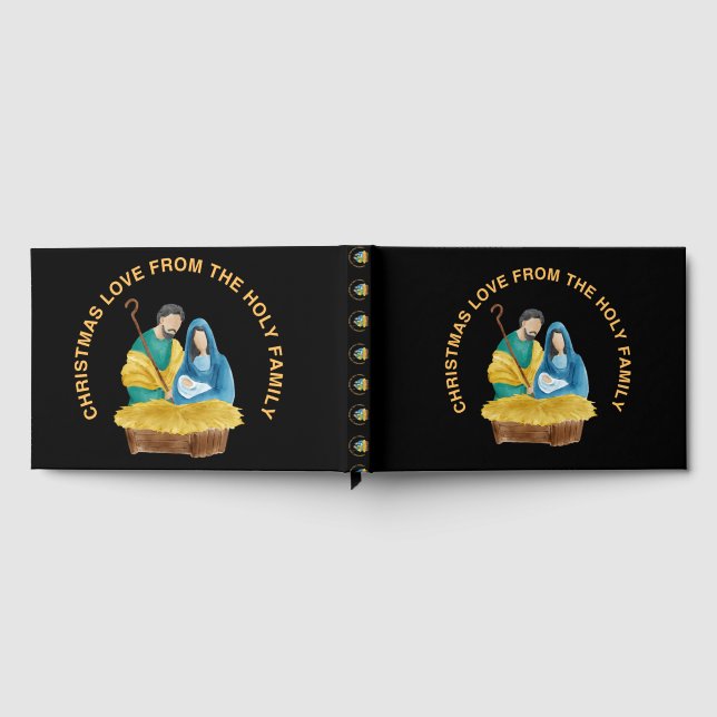 CHRISTMAS LOVE FROM THE HOLY FAMILY GUEST BOOK (Full)