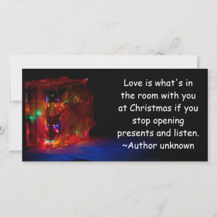 Christmas Love Holiday Card