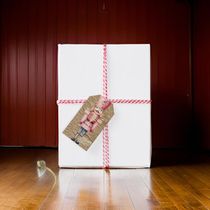 Christmas Love Nutcracker Soldier Gift Tags