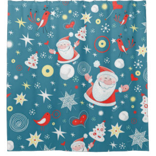 Christmas Love Shower Curtain