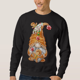 Christmas Lover Motif For Xmas - Cute Gingerbread  Sweatshirt