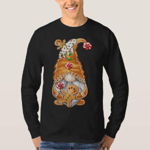Christmas Lover Motif For Xmas - Cute Gingerbread T-Shirt