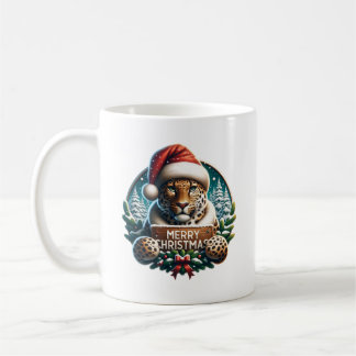 Christmas Luipaard Coffee Mug