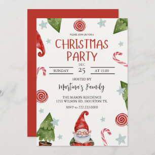 Christmas Lunch Invitations