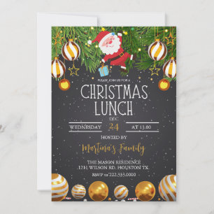 Christmas Lunch Invitations Christmas Brunch