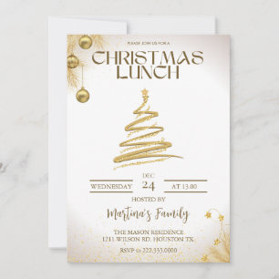 Christmas Lunch Invitations Christmas Brunch