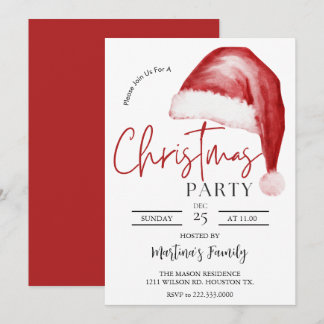Christmas Lunch Invitations Christmas Party