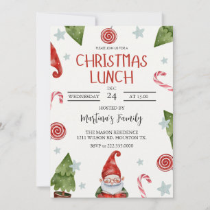 Christmas Lunch Invitations Christmas Party
