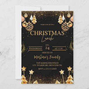 Christmas Lunch Invitations Holiday Party