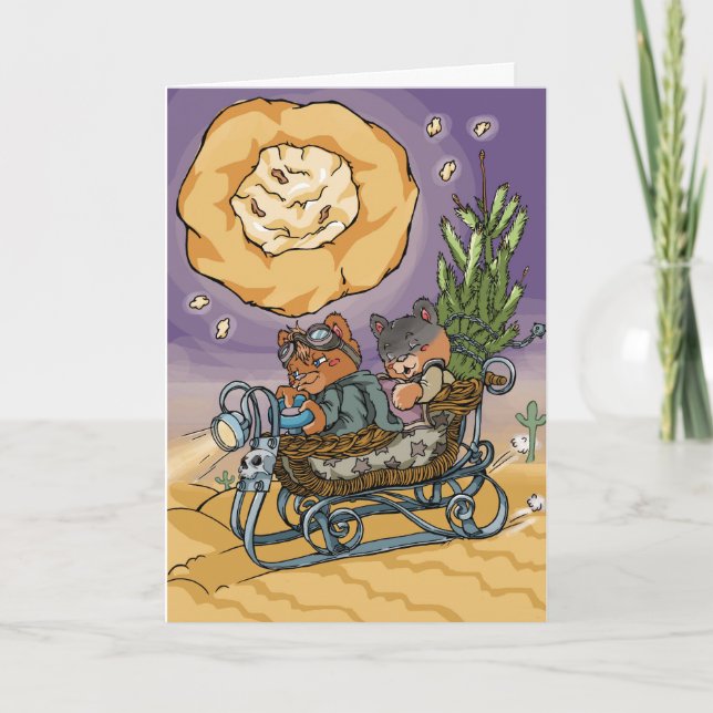 Christmas Mad Max Holiday Card (Front)